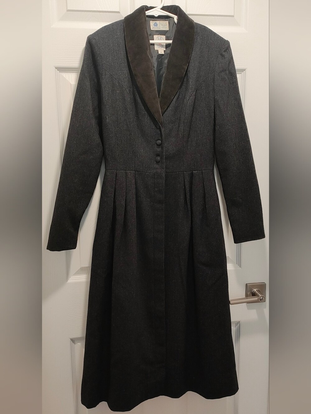 Vintage J.G. Hook Wool  Long Coat